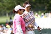 2011年 NEC軽井沢72ゴルフトーナメント 最終日 福嶋晃子、アン・ソンジュ