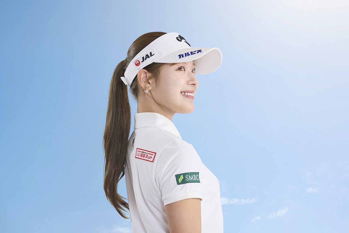 JALのロゴが掲出される（提供写真） 2026年 日本女子オープンゴルフ選手権 事前 吉田鈴