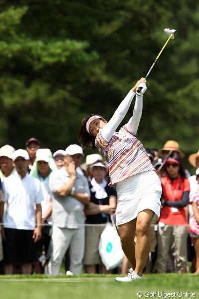2011年 NEC軽井沢72ゴルフトーナメント 最終日 福嶋晃子