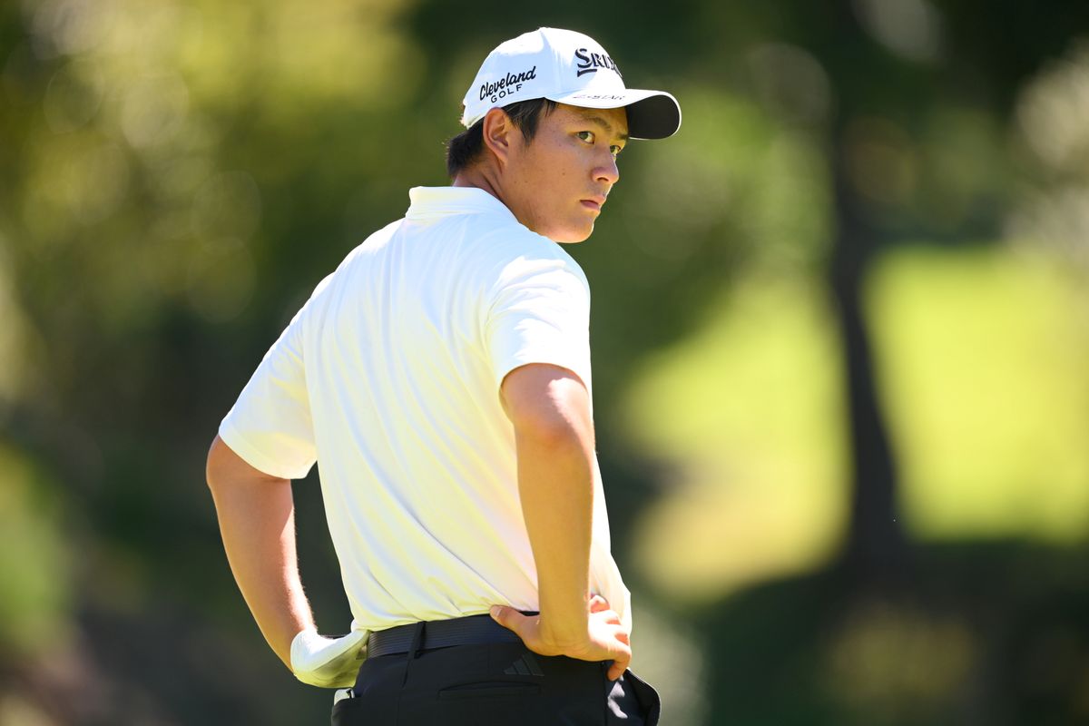 ルーキーイヤーを戦う22歳の中野麟太朗 (C)JGTOimages 2026年 ドラッグストア・コスモスカップ 初日 中野麟太朗
