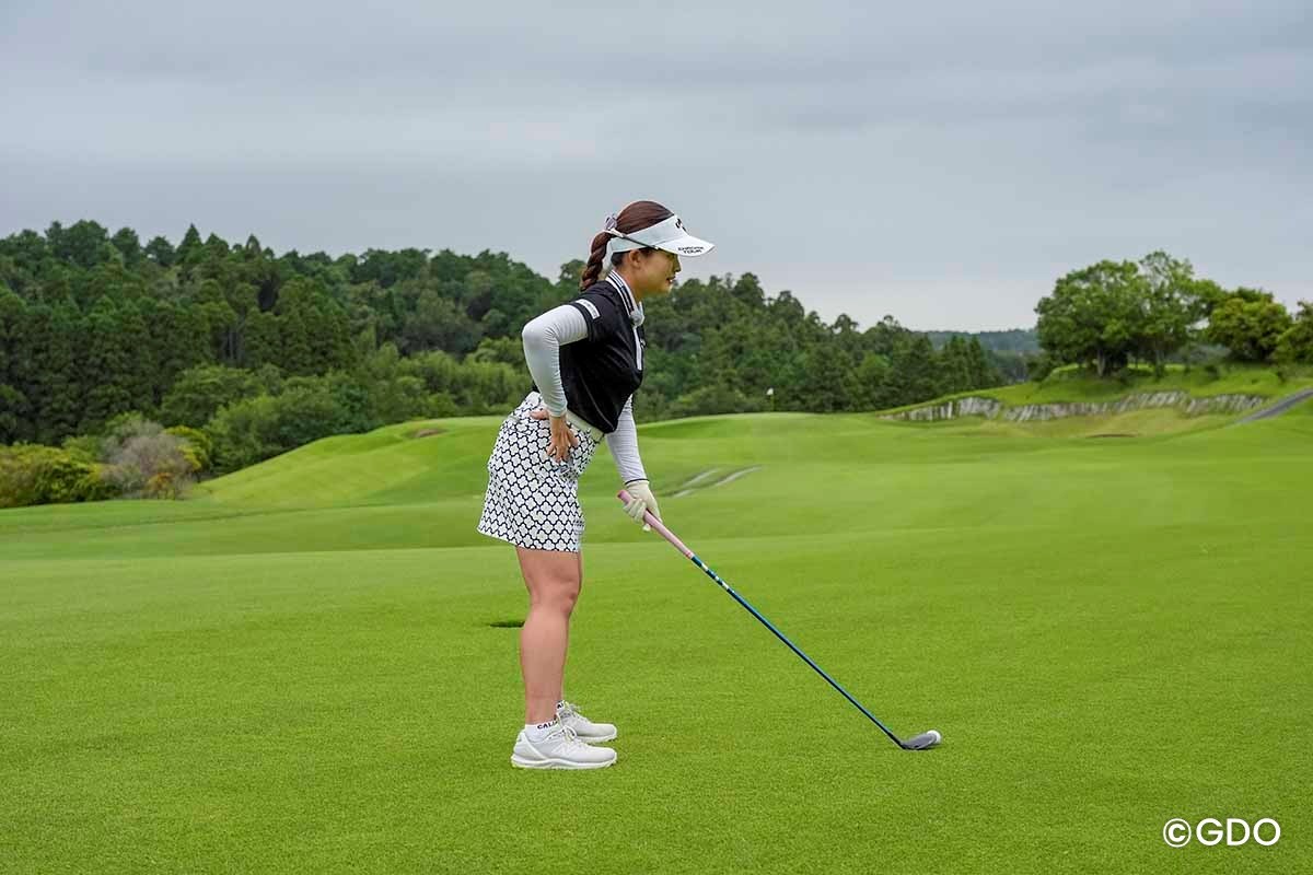 2026年 政田夢乃のスイングトーク2 前傾が大事