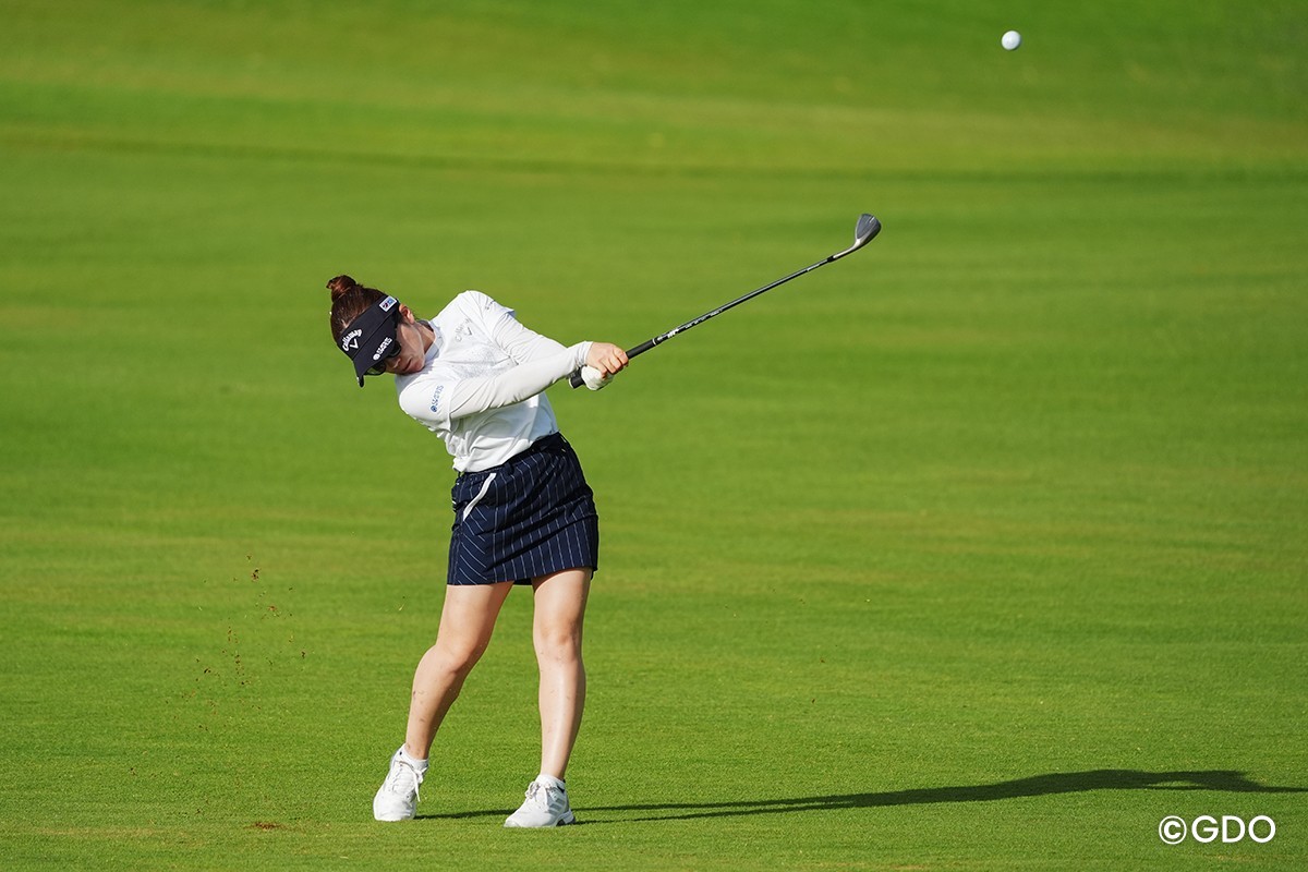 フェアウェイから確実に 2026年 ロッテ選手権 初日 西村優菜