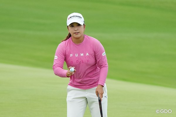 2026年 ロッテ選手権 初日 西郷真央 西郷真央はノーボギーで4アンダー発進