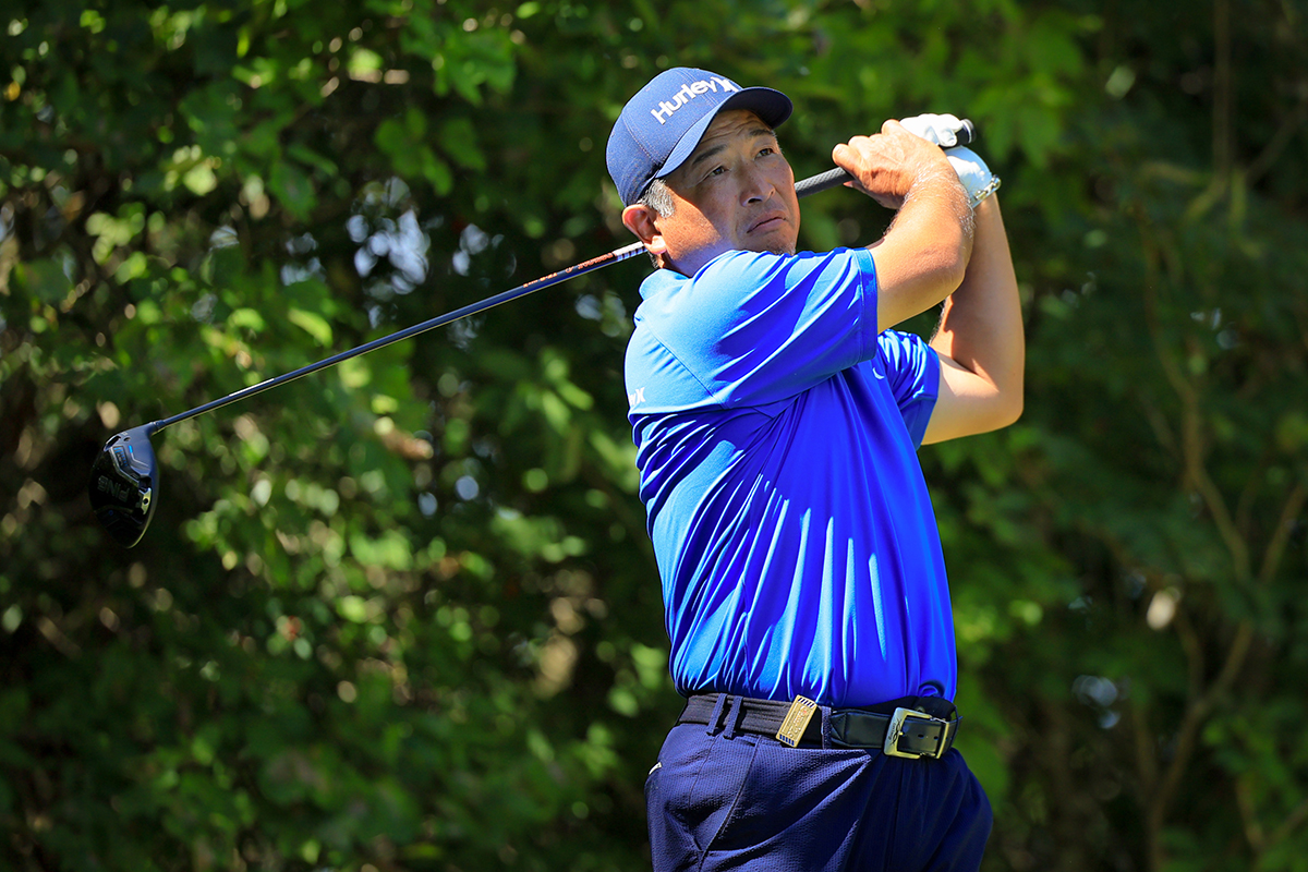 単独首位で最終日に入る増田伸洋（提供：PGA）※撮影は大会初日 2026年 コマツオープン 2日目 増田伸洋
