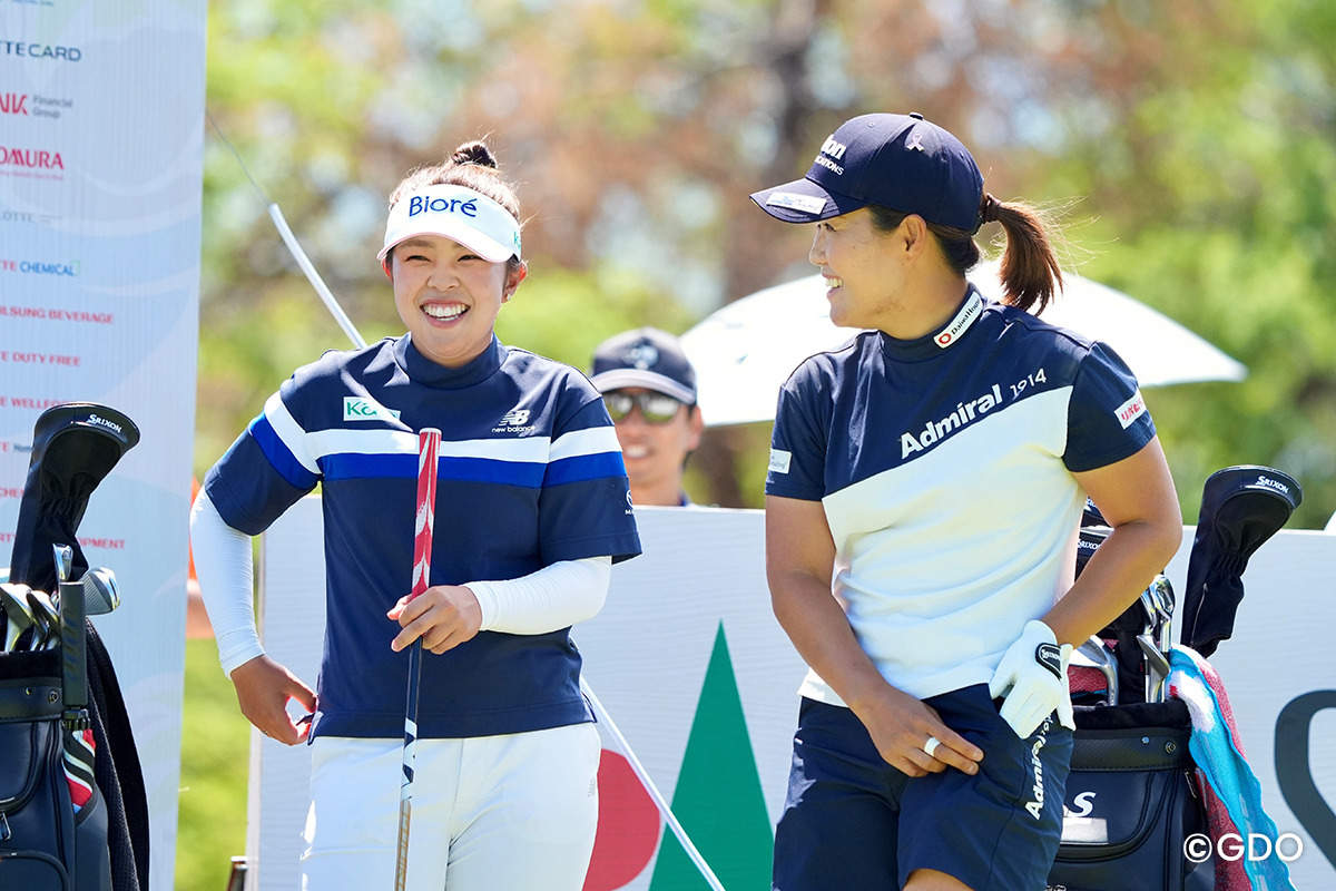 【速報】山下美夢有と畑岡奈紗はバーディで発進