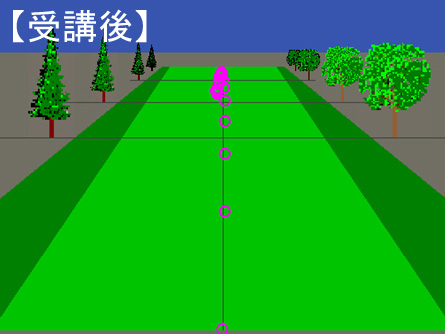 山口さん弾道イメージ受講後 