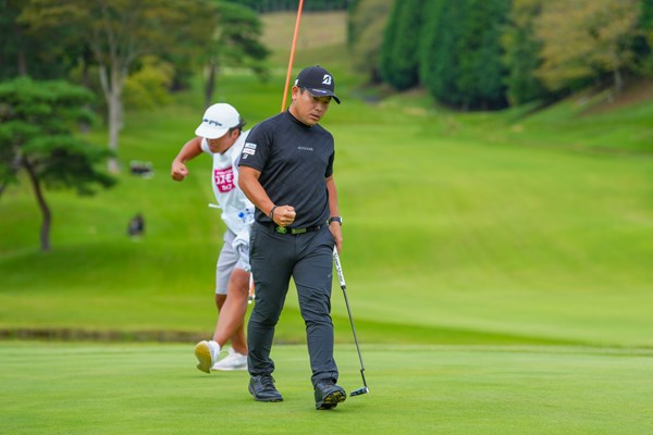 勝亦悠斗は初勝利へわずか1打届かなかった (C)JGTOimages