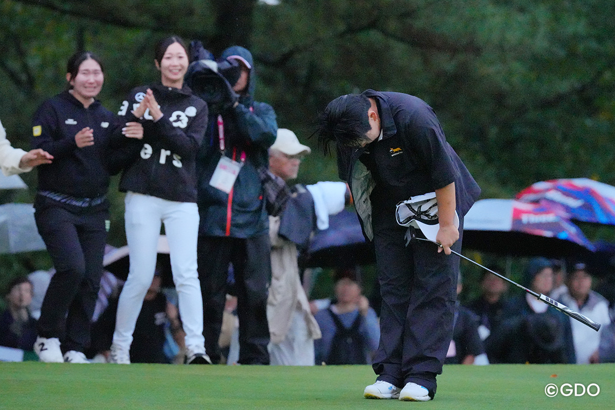 応援団に一礼 2026年 日本女子オープンゴルフ選手権 最終日 申ジエ