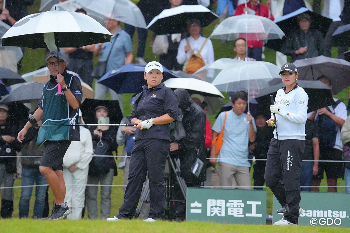 2人の一騎打ちに 2026年 日本女子オープンゴルフ選手権 最終日 申ジエ 桑木志帆