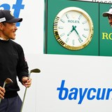 松山英樹×藤本佳則がプロアマスタート前の1時間の濃密セッション 「ゴルフの話が止まらない」