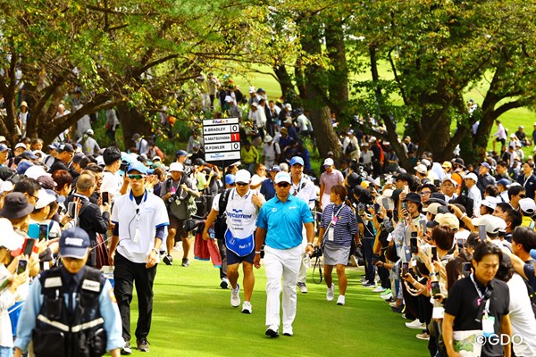 2026年 ベイカレントクラシック Presented by レクサス 初日 松山英樹 平日にもかかわらず大ギャラリーを引き連れた