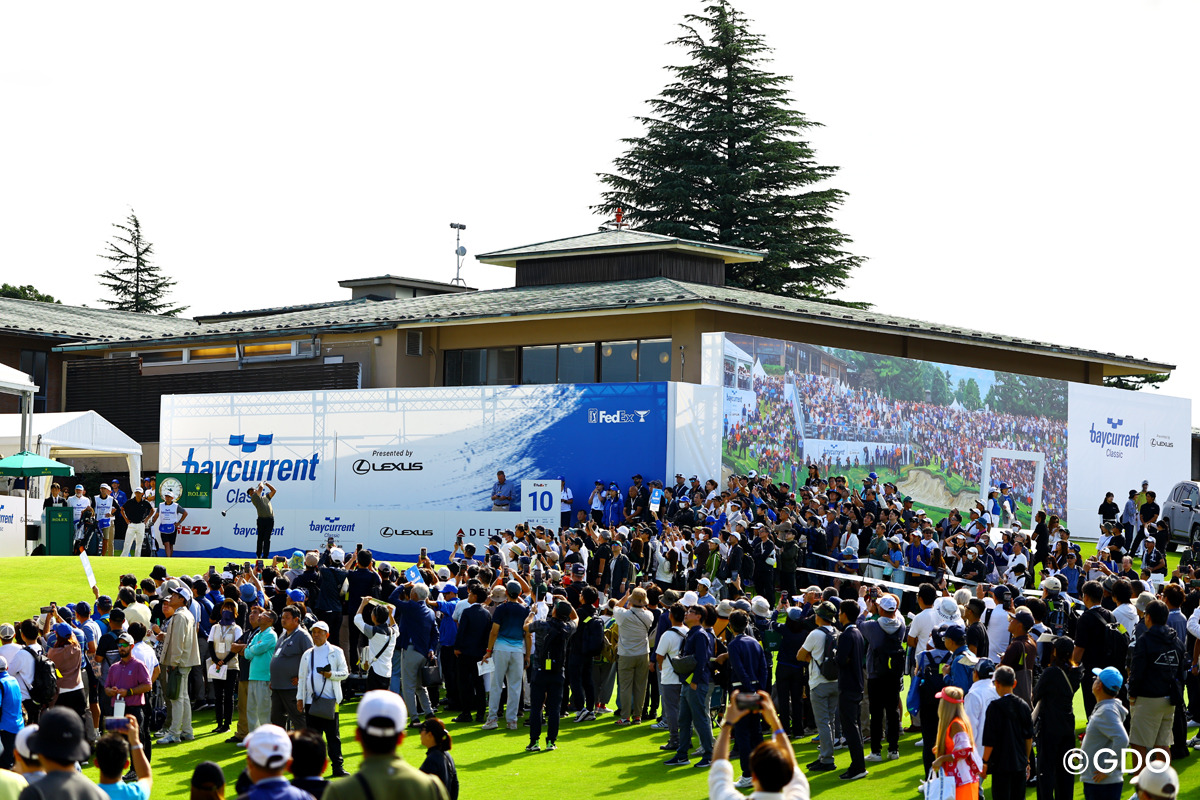 満員御礼 2026年 ベイカレントクラシック Presented by レクサス 初日 ザンダー・シャウフェレ