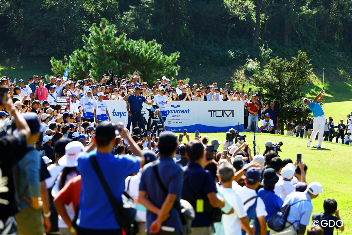 満員御礼 2026年 ベイカレントクラシック Presented by レクサス 初日 松山英樹
