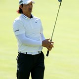 逆転昇格なるか 石川遼が8位発進、杉浦悠太は36位/米下部