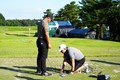 キャディと話し合う