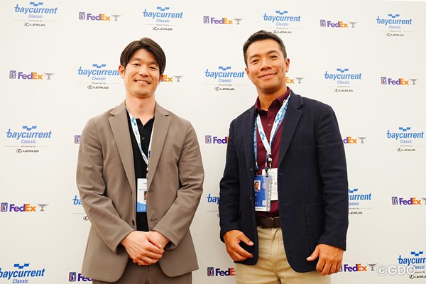 2026年 ベイカレントクラシック Presented by レクサス 3日目 PGAツアー 沖田俊 クリス・リー PGAツアーのアジア太平洋社長のクリス・リー氏（右）が取材に応じた