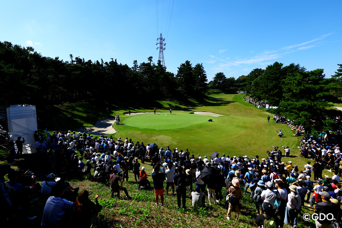 ギャラリーに見守られて 2026年 ベイカレントクラシック Presented by レクサス 3日目 松山英樹