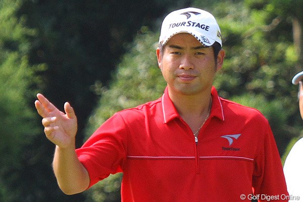 2011年 関西オープンゴルフ選手権競技 初日  池田勇太 前半3連続バーディを奪った池田勇太は後半崩れ1アンダー20位タイ