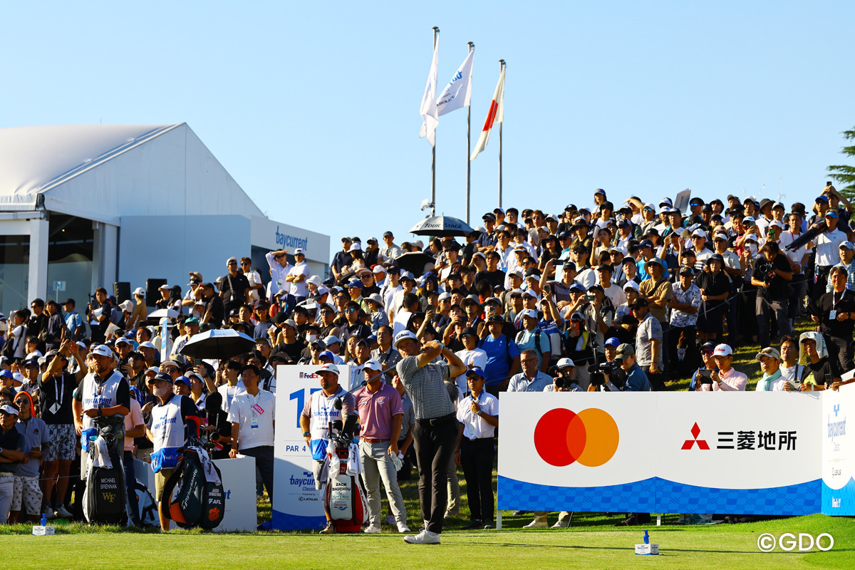 最終日も満員御礼 2026年 ベイカレントクラシック Presented by レクサス 最終日 マイケル・ブレナン