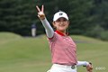 プロアマ戦でバーディを決めてピース！今季1勝の加藤麗奈に復調気配
