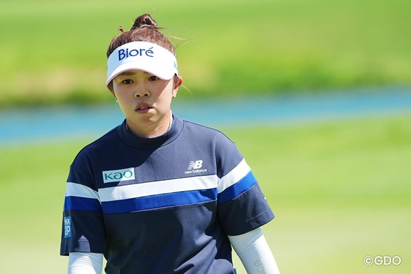 体調不良で欠場した山下美夢有※写真は「ロッテ選手権」