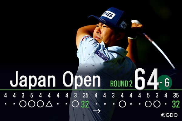 2026年 日本オープンゴルフ選手権競技 2日目 細野勇策 ショットが好調で「64」をマーク