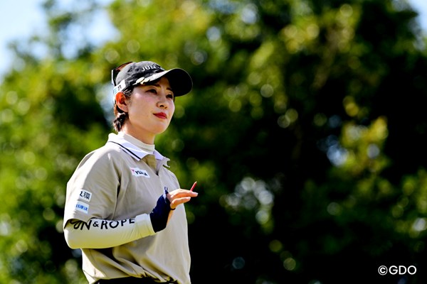 2026年 富士通レディース 2日目 蛭田みな美 首位キープ
