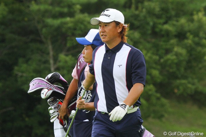 この日も2ストローク伸ばして4位タイに浮上した吉永智一 2011年 関西オープンゴルフ選手権競技 2日目 吉永智一
