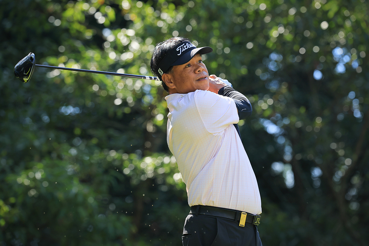 後続に6打差をつけたサマヌーン・スリロット（提供：日本プロゴルフ協会） 2026年 ファンケルクラシック 2日目 サマヌーン・スリロット