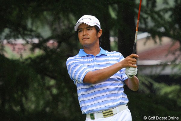 2011年 関西オープンゴルフ選手権競技 3日目 武藤俊憲 ボギー先行でリズムを崩し5位タイに後退した武藤俊憲