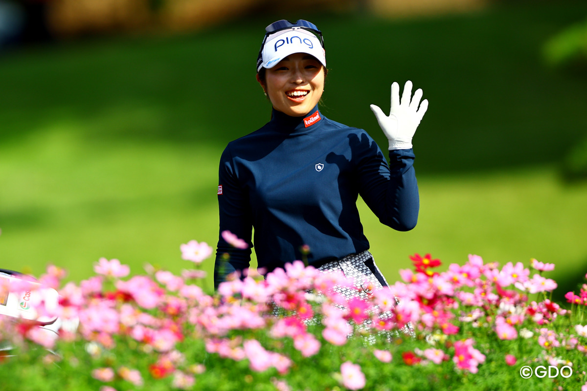 花と朱莉ちゃん 2026年 NOBUTAGROUPマスターズGCレディース 初日 佐久間朱莉