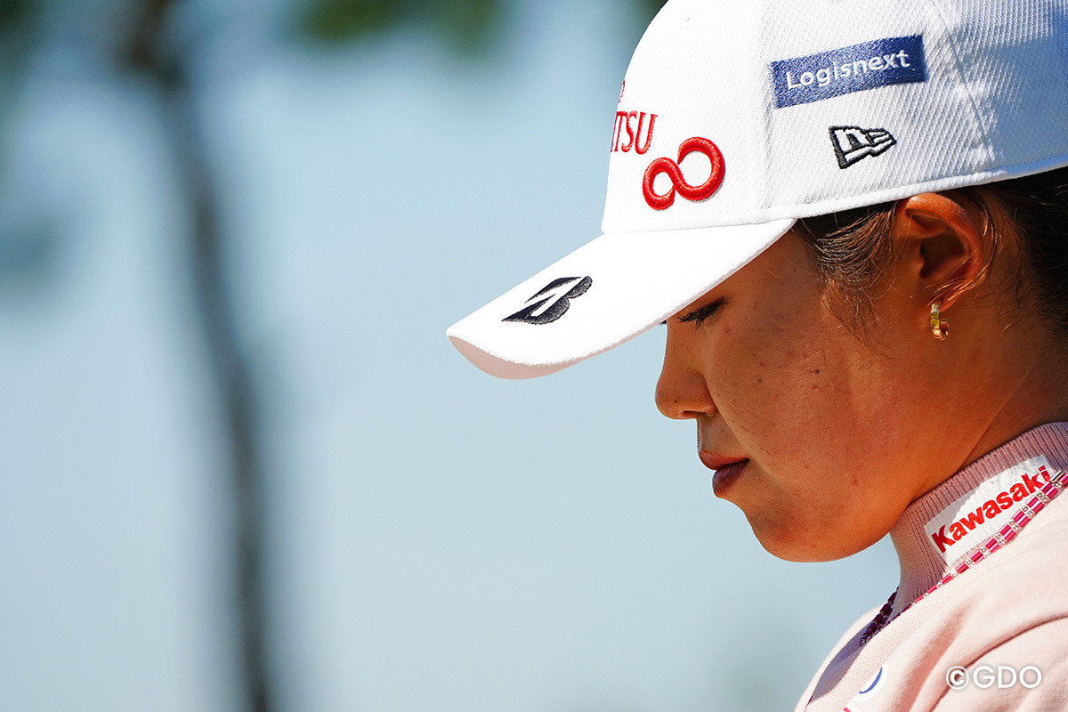 風のジャッジでつまずいた古江は1オーバー54位 2026年 BMW女子選手権 初日 古江彩佳