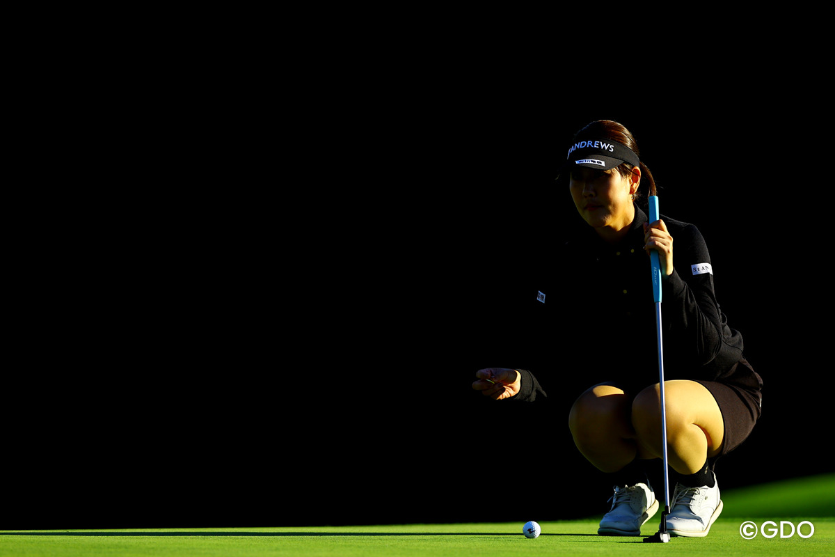 ブラック 2026年 NOBUTAGROUPマスターズGCレディース 初日 福田真未