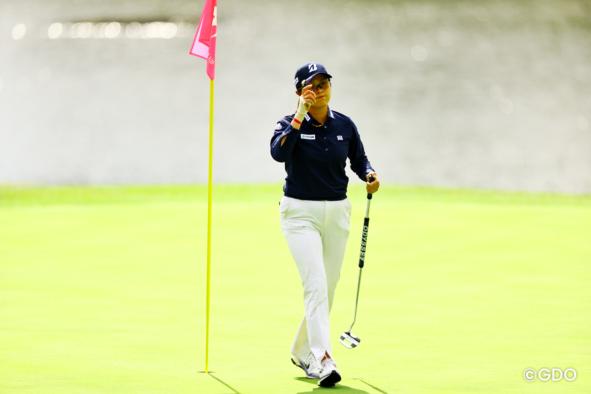 頑張れモモちゃん 2026年 NOBUTAGROUPマスターズGCレディース 初日 大里桃子