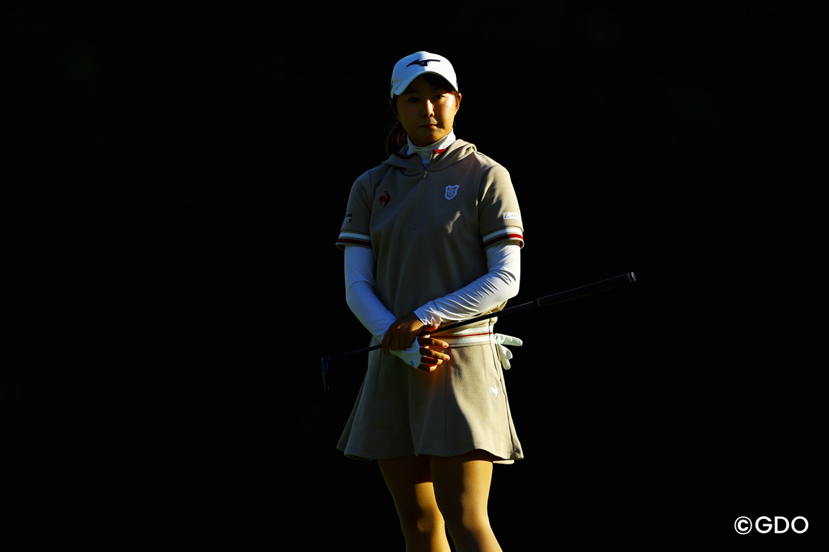 黒バック 2026年 NOBUTAGROUPマスターズGCレディース 初日 稲垣那奈子