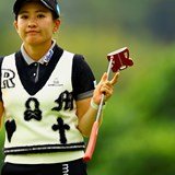 永井花奈が首位浮上 1打差2位に桑木志帆ら6人 日本ラストマッチのアン・ソンジュも週末へ
