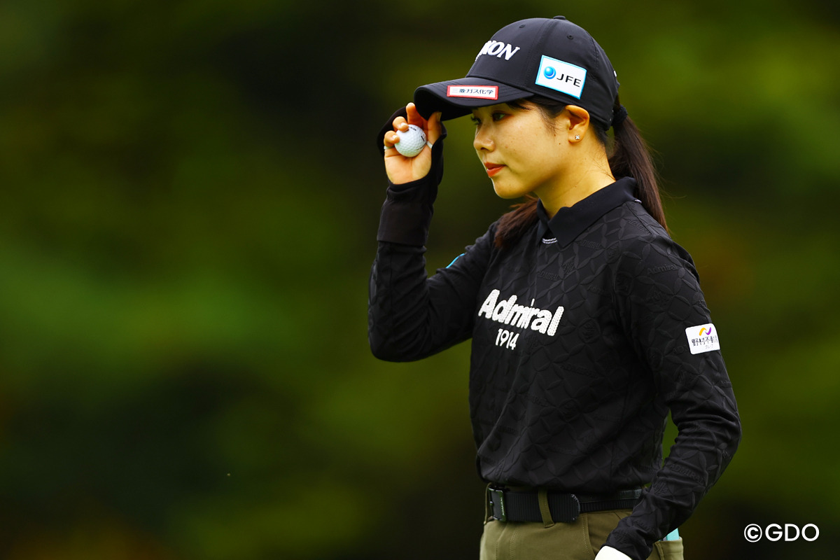 67でラウンド。15位タイで週末へ 2026年 NOBUTAGROUPマスターズGCレディース 2日目 尾関彩美悠