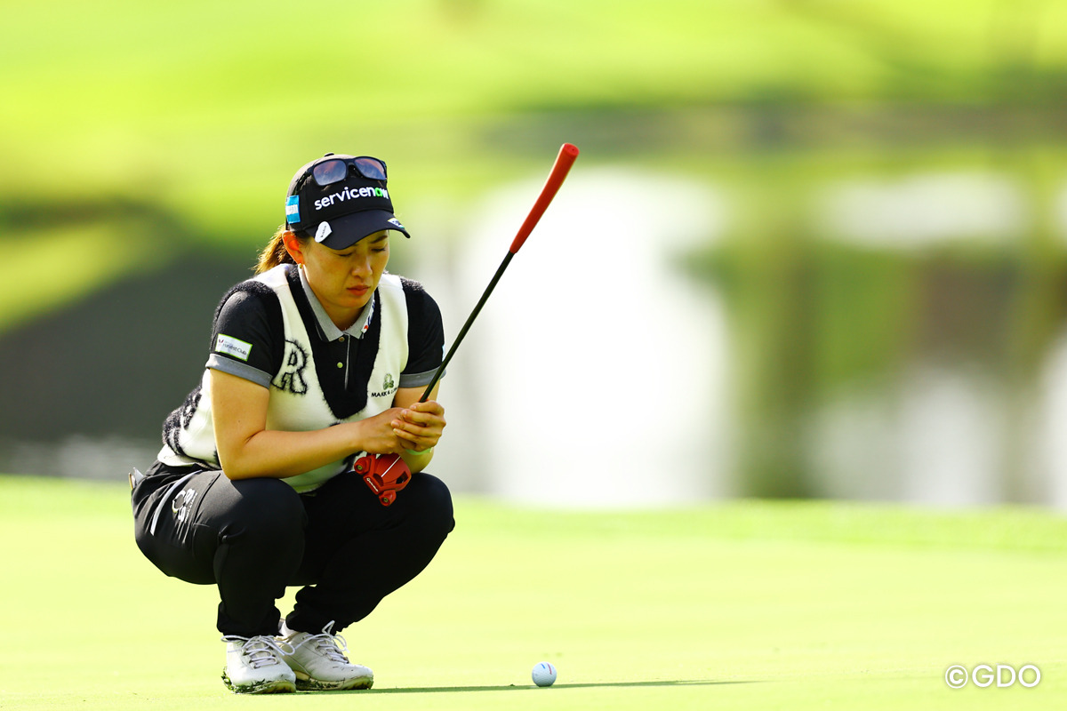 黙々と 2026年 NOBUTAGROUPマスターズGCレディース 2日目 永井花奈