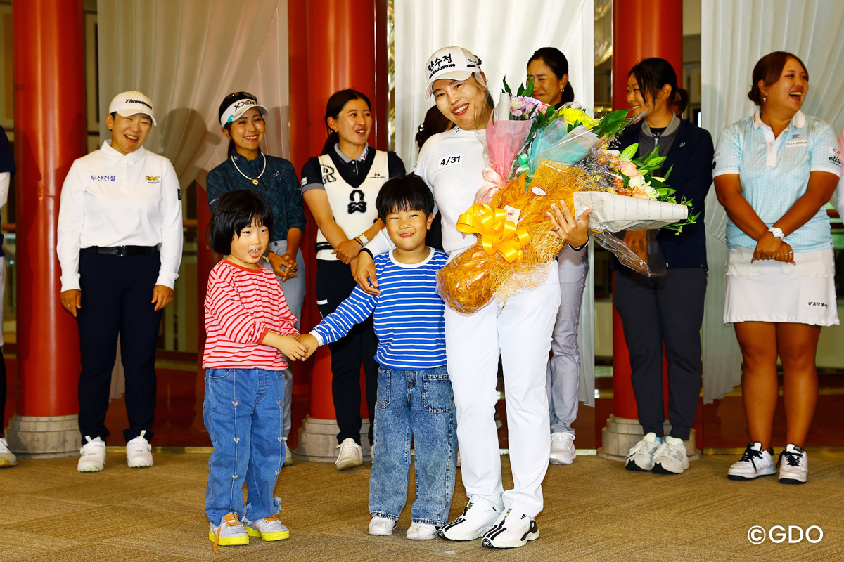 双子ちゃんです 2026年 NOBUTAGROUPマスターズGCレディース 2日目 アン・ソンジュ