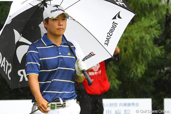 2011年 関西オープンゴルフ選手権競技 最終日 チョ・ミンギュ 賞金王を取って米ツアー進出を目指すチョ・ミンギュ