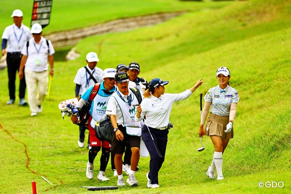 2026年 NOBUTAGROUPマスターズGCレディース 3日目 高木優奈 パク・ヒョンギョン 馴染んでます。