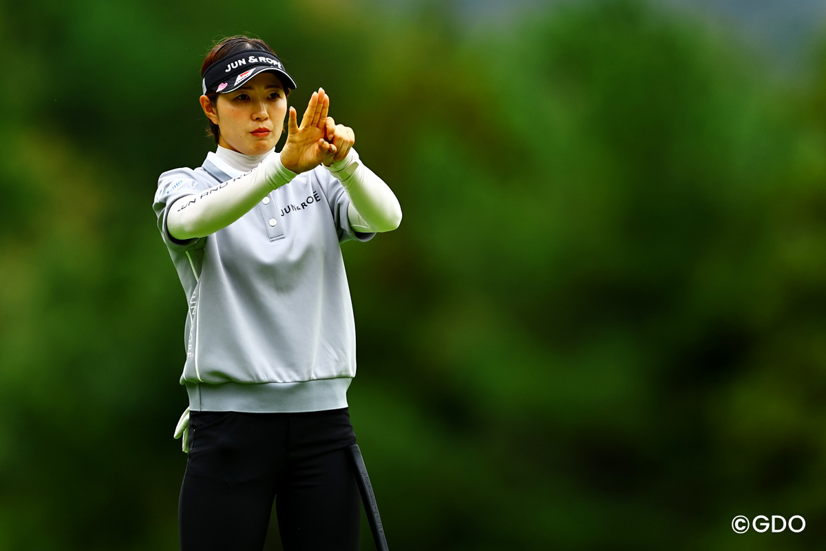 ラインを読む 2026年 NOBUTAGROUPマスターズGCレディース 3日目 蛭田みな美