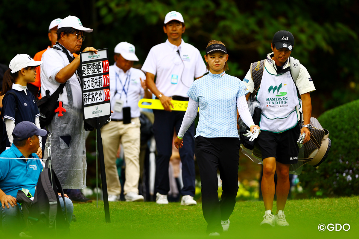 首位を並走 2026年 NOBUTAGROUPマスターズGCレディース 4日目 森井あやめ