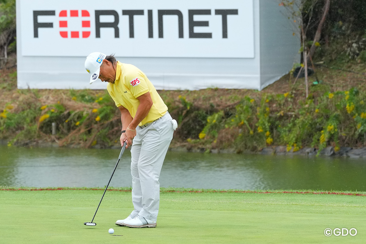 Holes the winning putt ! 2026年 フォーティネットプレーヤーズカップ 最終日 藤本佳則