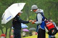 今夏からのタッグ。キャディのヨアキム・ヒルトン氏はキャリア2勝目