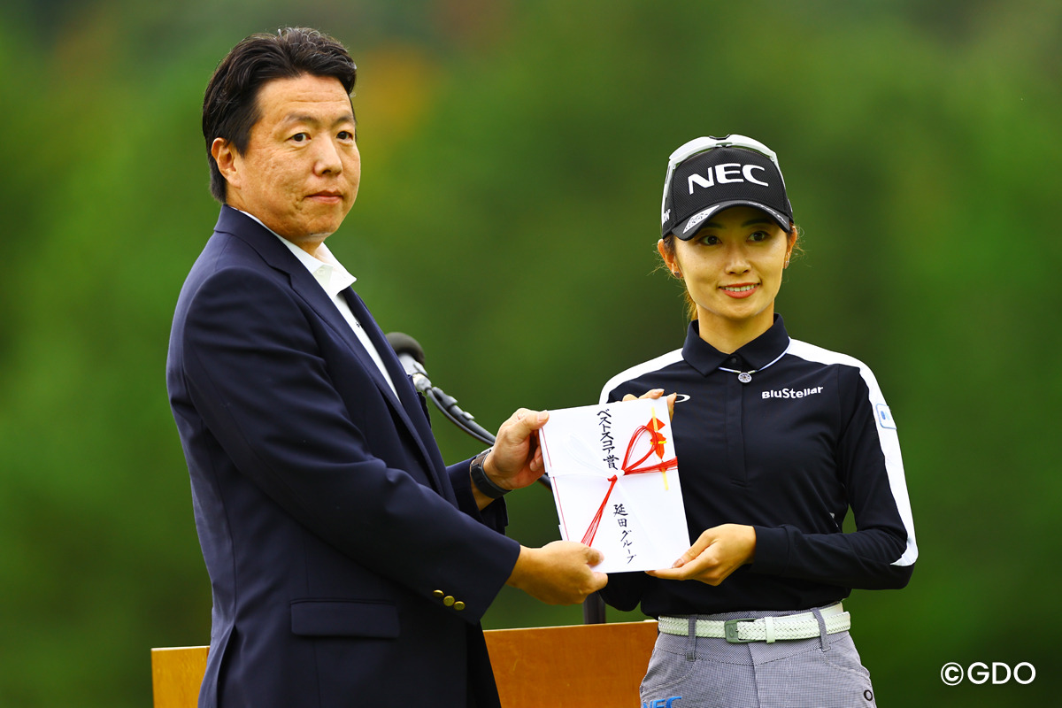 ベストスコア賞GET 2026年 NOBUTAGROUPマスターズGCレディース 最終日 安田祐香