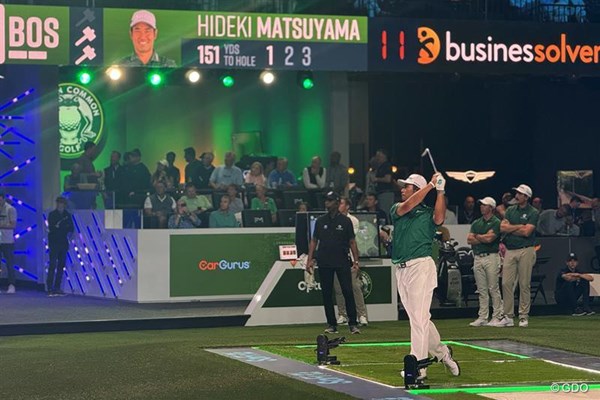 2025年 TGL第8戦 松山英樹 2025年シーズン第8戦でプレーした松山英樹