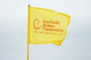 2026年 アジアパシフィックアマチュアゴルフ選手権 初日 AACフラッグ