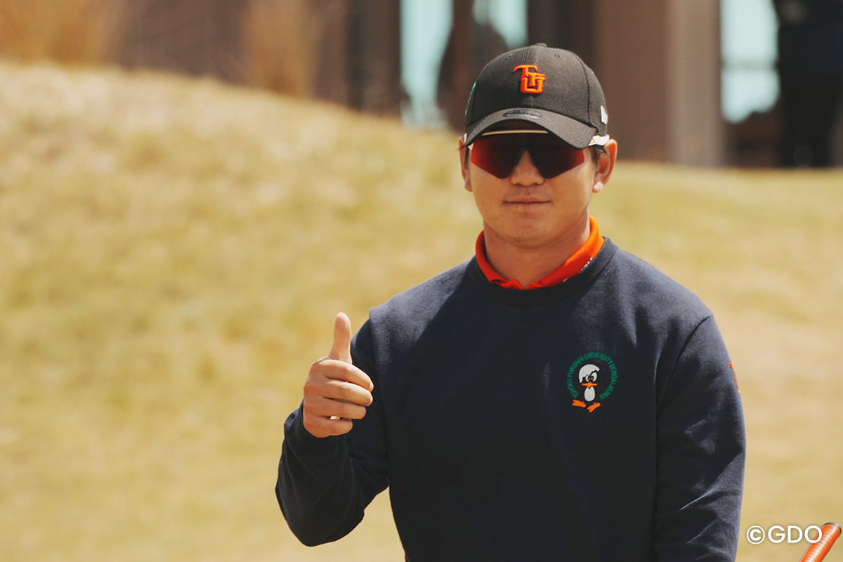 佐藤快斗 2026年 アジアパシフィックアマチュアゴルフ選手権 2日目 佐藤快斗