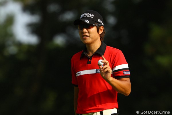 2011年 VanaH杯KBCオーガスタゴルフトーナメント 初日 キム・キョンテ